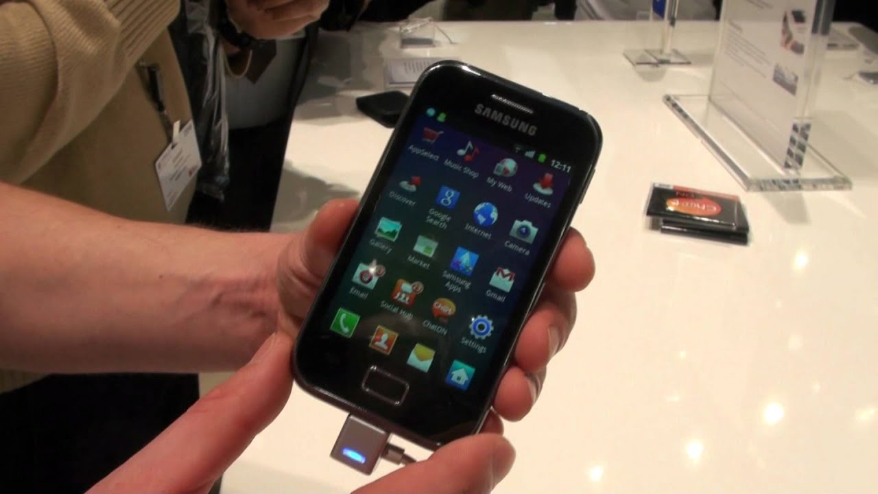 Samsung Galaxy Ace Plus - Mobile World Congress 2012