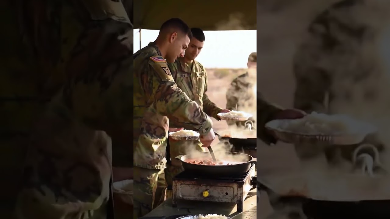 Soldiers Cook Stew & Rice in the Field 🍛 | 8K Ultra HD Documentary Style #MilitaryCooking #ArmyLife