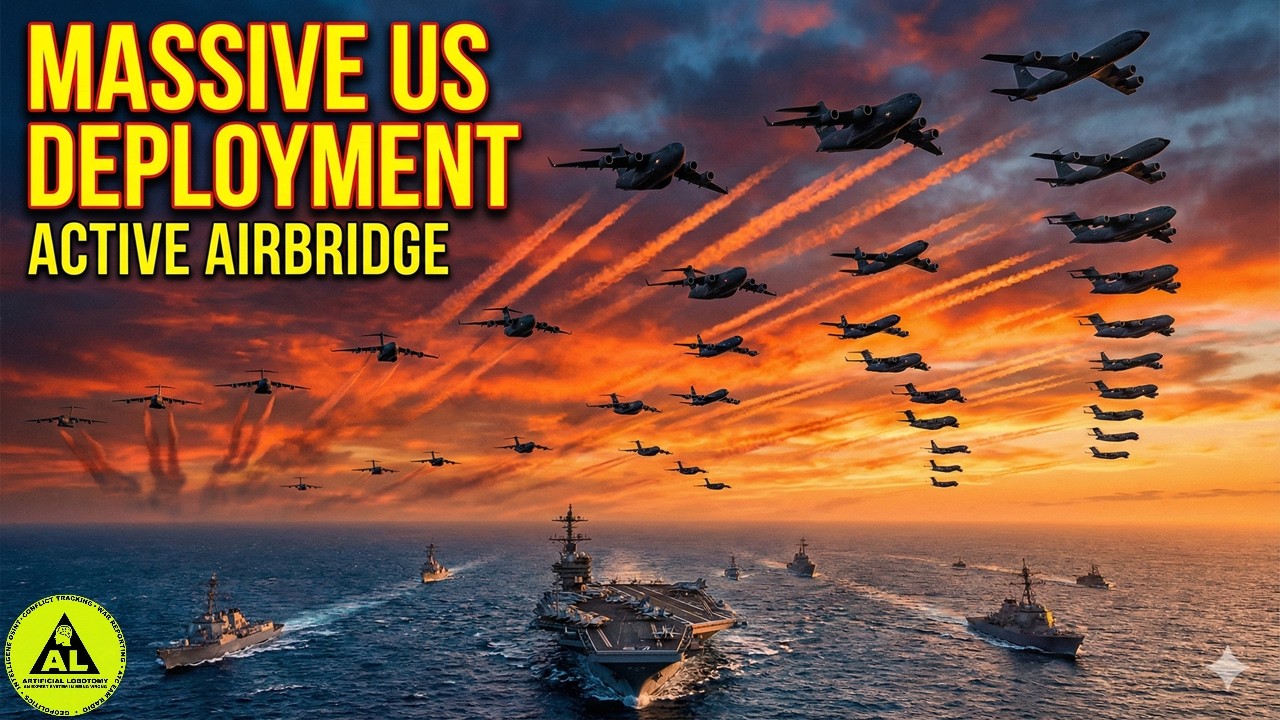 🚨 LIVE RADAR: Iran & Middle East Military Traffic | EAMs + ATC + OSINT