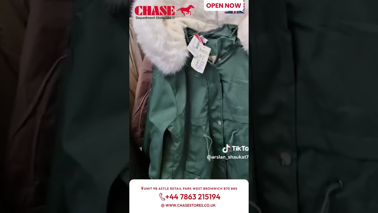 Chase Department Store UK: Unbeatable Prices in the Heart of Birmingham!
