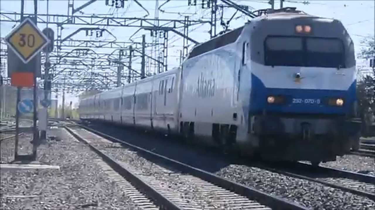 Día de trenes en Alcázar de San Juan