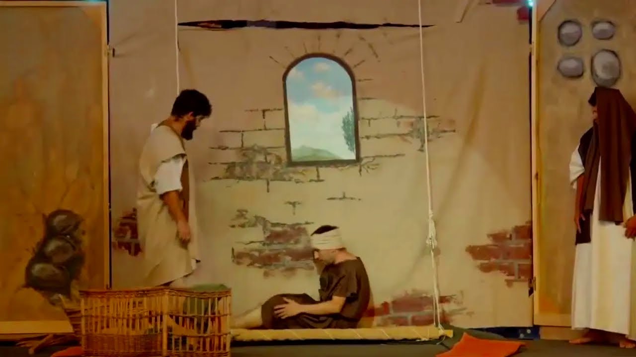 Obra de teatro: Jesús sana a un paralítico | Teatros Cristianos
