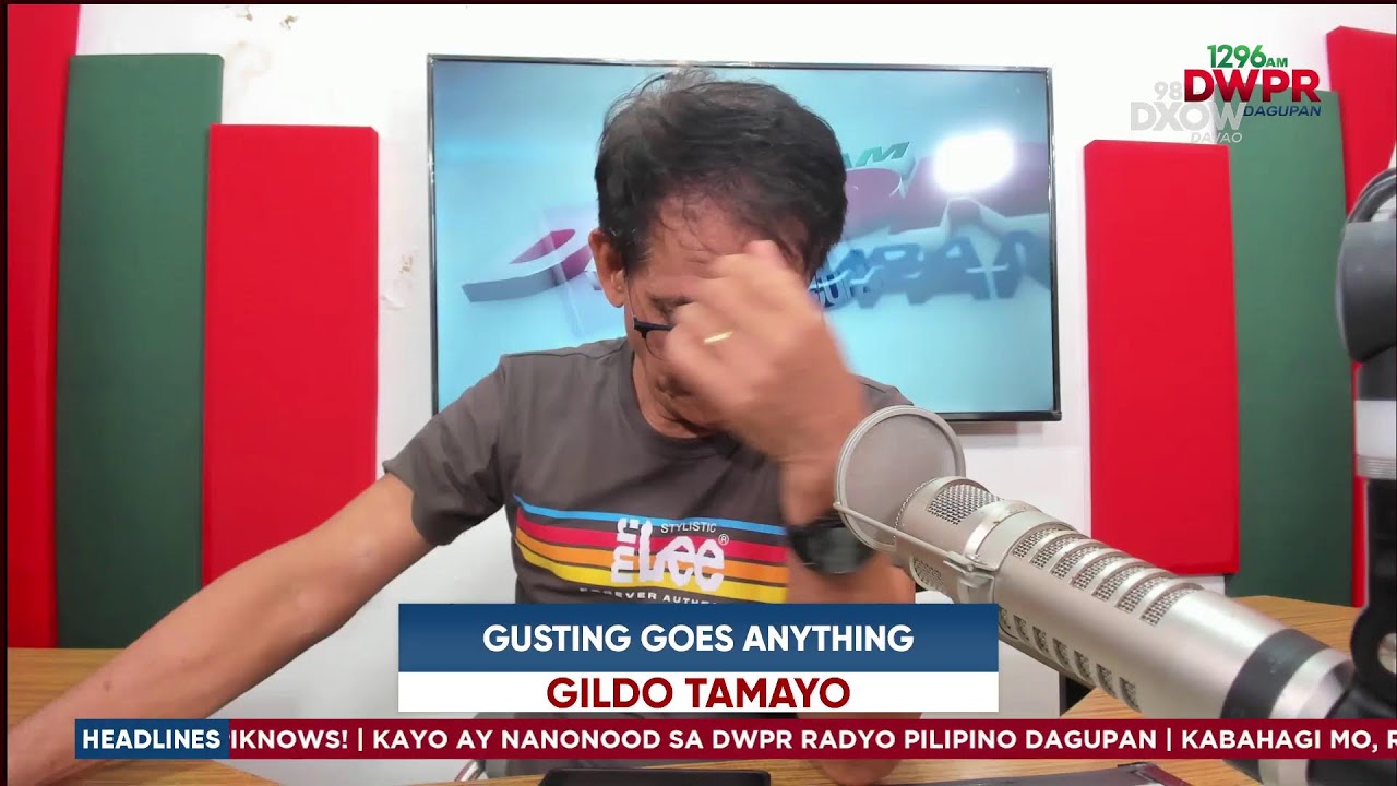 GUSTING GOES ANYTHING W/ GILDO TAMAYO - MARCH 7,2026 -  11:00 AM TO 1:00 AM