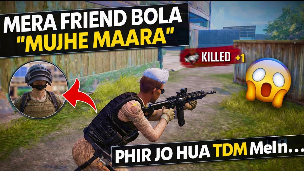 He Killed My Friend | Then Came the 1v1 TDM Revenge 💀🔥”