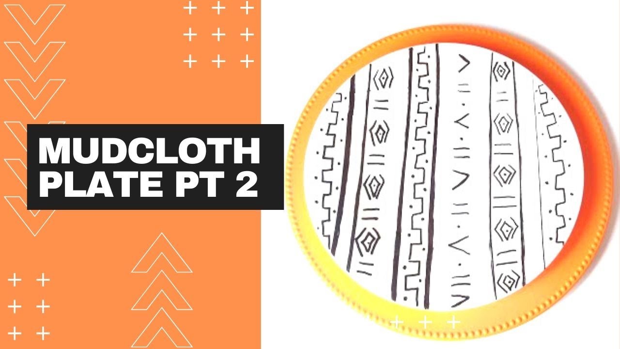 Mudcloth Plate pt 2