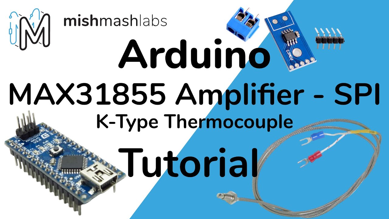 Инструкция по подключению термопары к Arduino MAX31855 | SPI