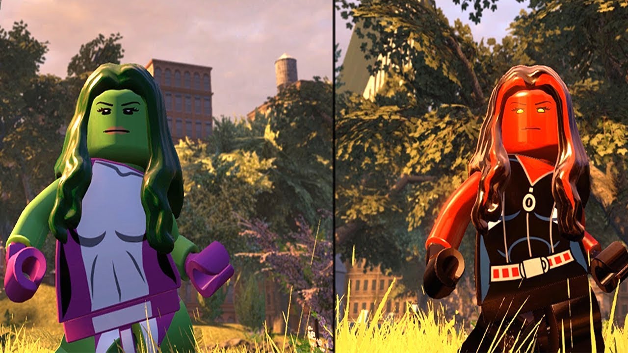 She Hulk VS Red She Hulk - Lego Marvel's Avengers Game