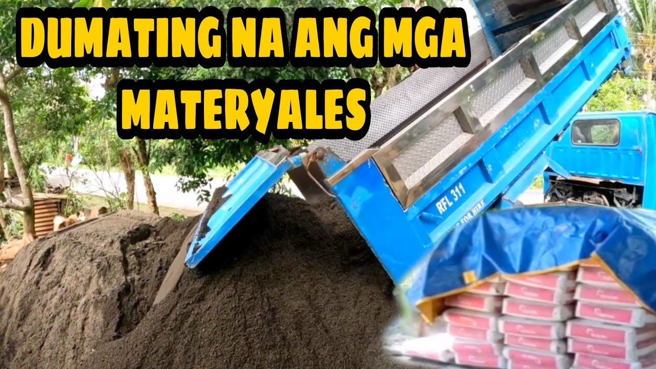 NAIDELIVER NA KAAGAD ANG BUHANGIN AT CEMENTO | KAUTOL TV