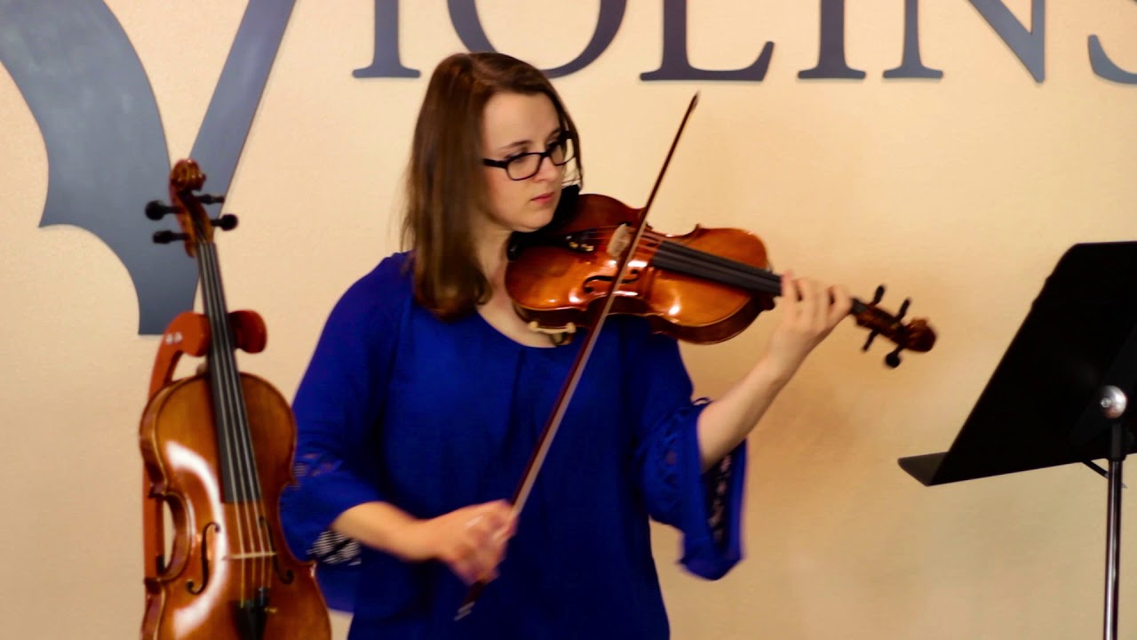 The Louis Carpini Master Series Violin ~ Excerpt from Cs&aacute;rd&aacute;s | KV