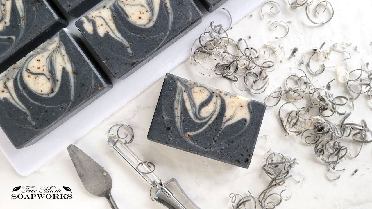 Exploring African Black Soap / Two Cold Process Soap Designs / Activated Charcoal Tips