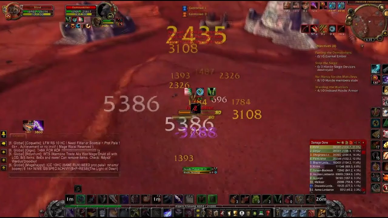 Humiliation Gankers in Livestream - Warmane Toxic Players