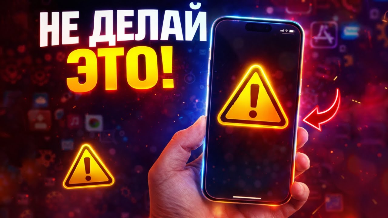 НЕ ДЕЛАЙ это на iPhone! Ошибки при использовании iPhone