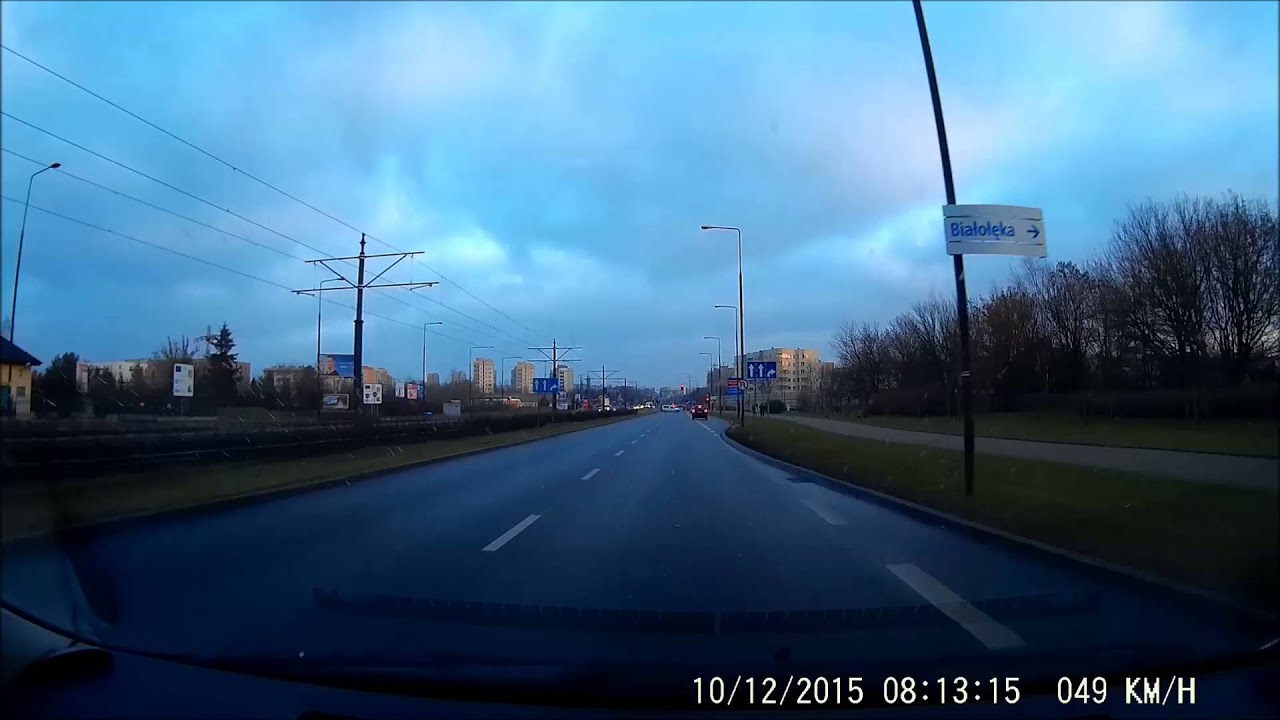 Bardzo szybka jazda w terenie zabudowanym.