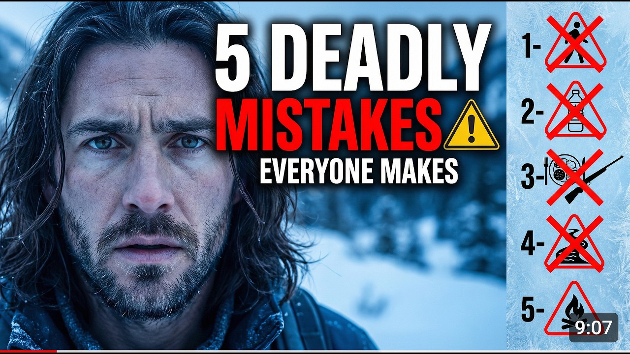 5 Survival Decisions People ALWAYS Get Wrong (Don't Make These Mistakes)