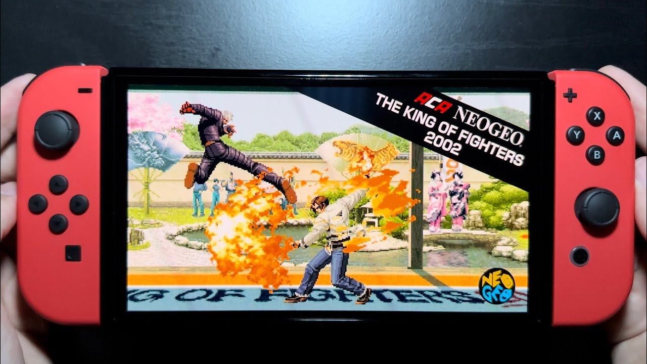 The King of Fighters 2002 en Nintendo Switch OLED Gameplay