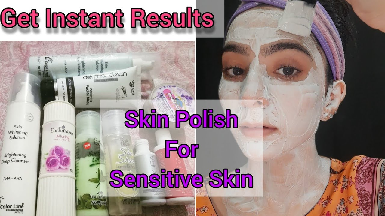 Whitening Skin Polish For Sensitive Skin | Get Glowing Skin At Home