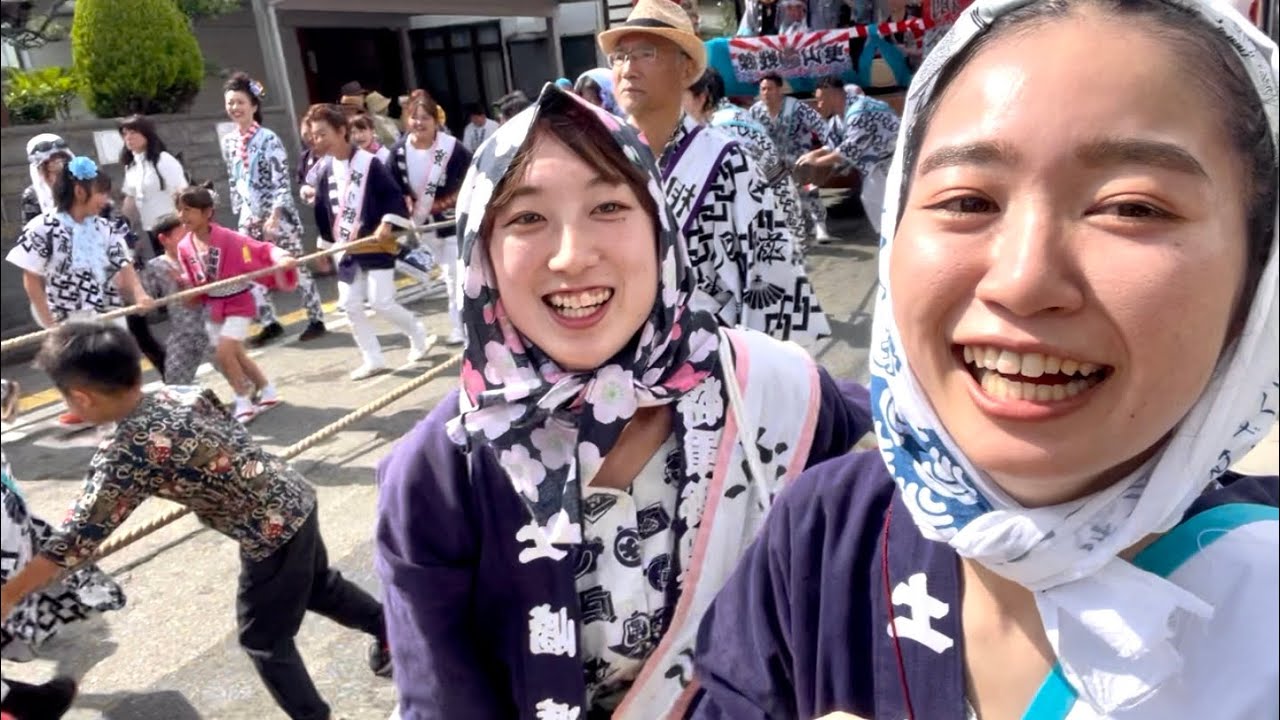 友達の地元の祭り 激しすぎたんだけど？？？(震)［秋田｜土崎港曳山まつり］