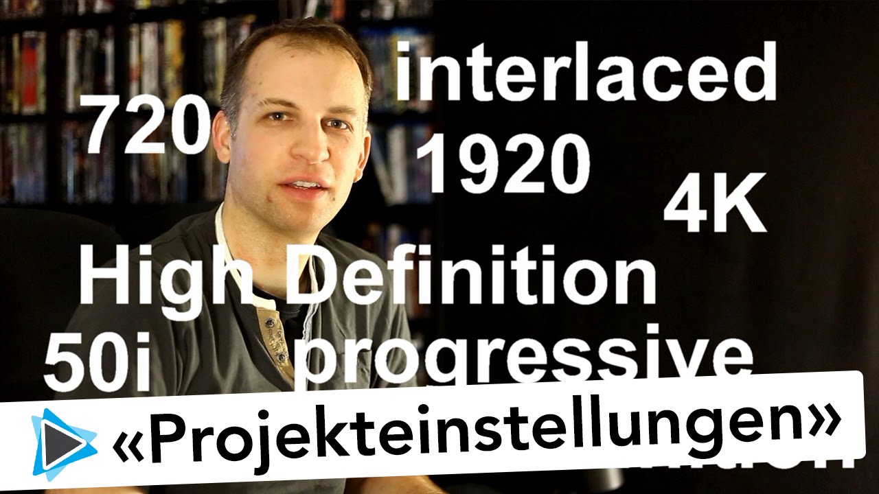 Projekteinstellung und Videoformat korrekt einstellen in Pinnacle Studio