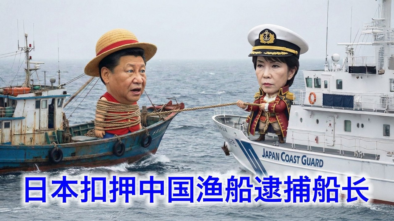 好硬！日本扣押中国渔船逮捕船长，对华政策彻底公事公办。粉红cos死亡笔记诅咒高市早苗，这事太魔幻，软实力上不去只是因为脑残