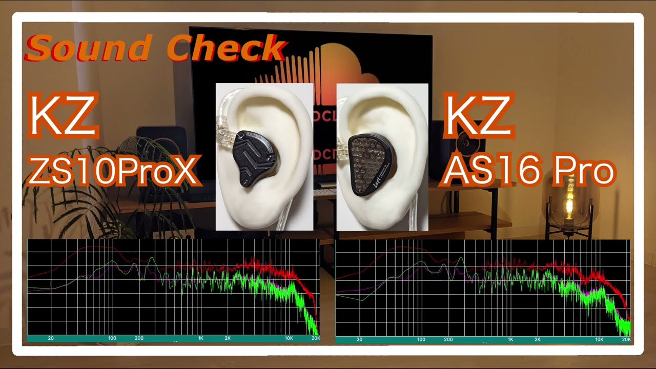 KZ ZS10ProX vs KZ AS16 Pro [IEMs Chinese In-Ear Sound Comparison 中華イヤホン音比較]