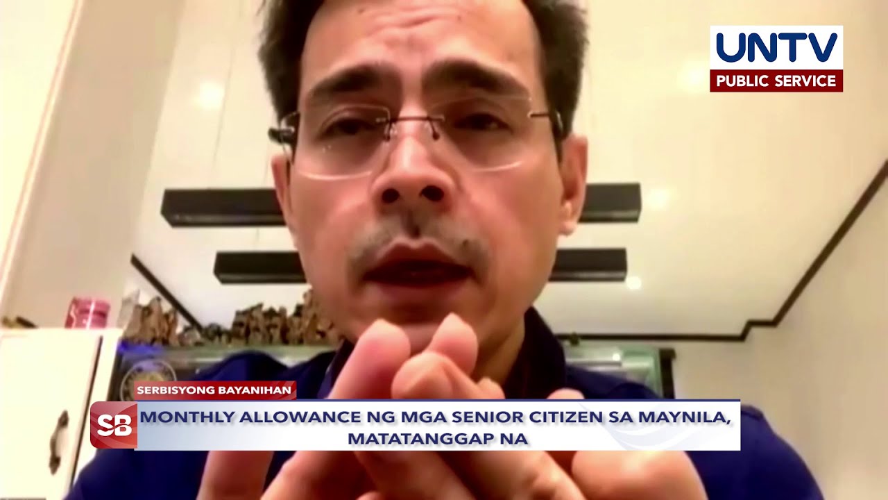 Mga senior citizens sa Maynila, matatanggap na ang P500 monthly allowance