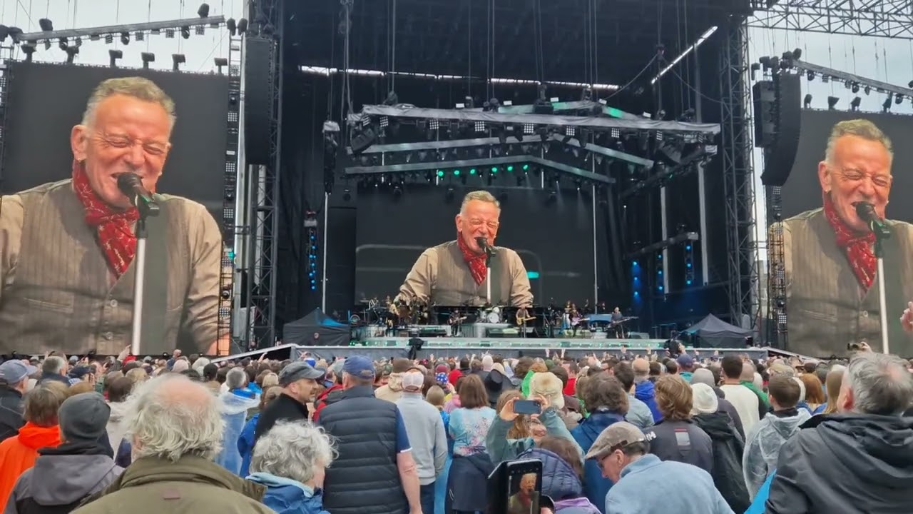 Bruce Springsteen Who'll Stop The Rain? Cork 16/05/24
