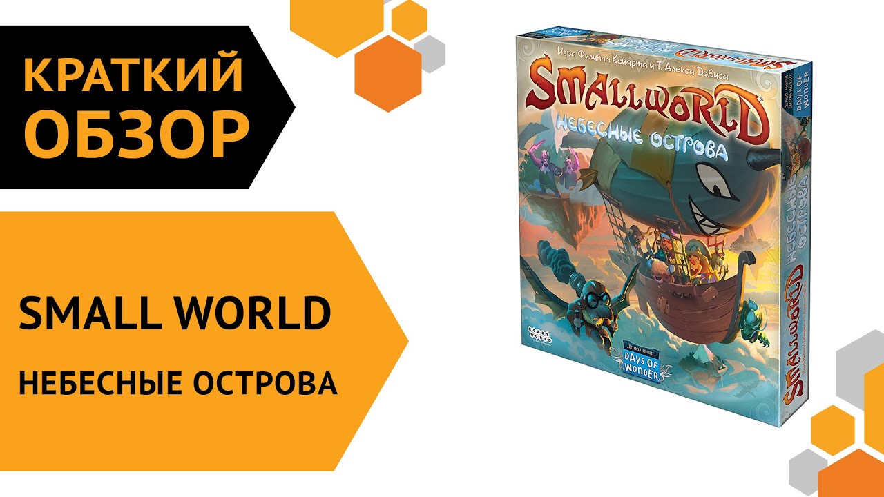 Small World: Небесные острова  ─ краткий обзор настольной игры ⛅️
