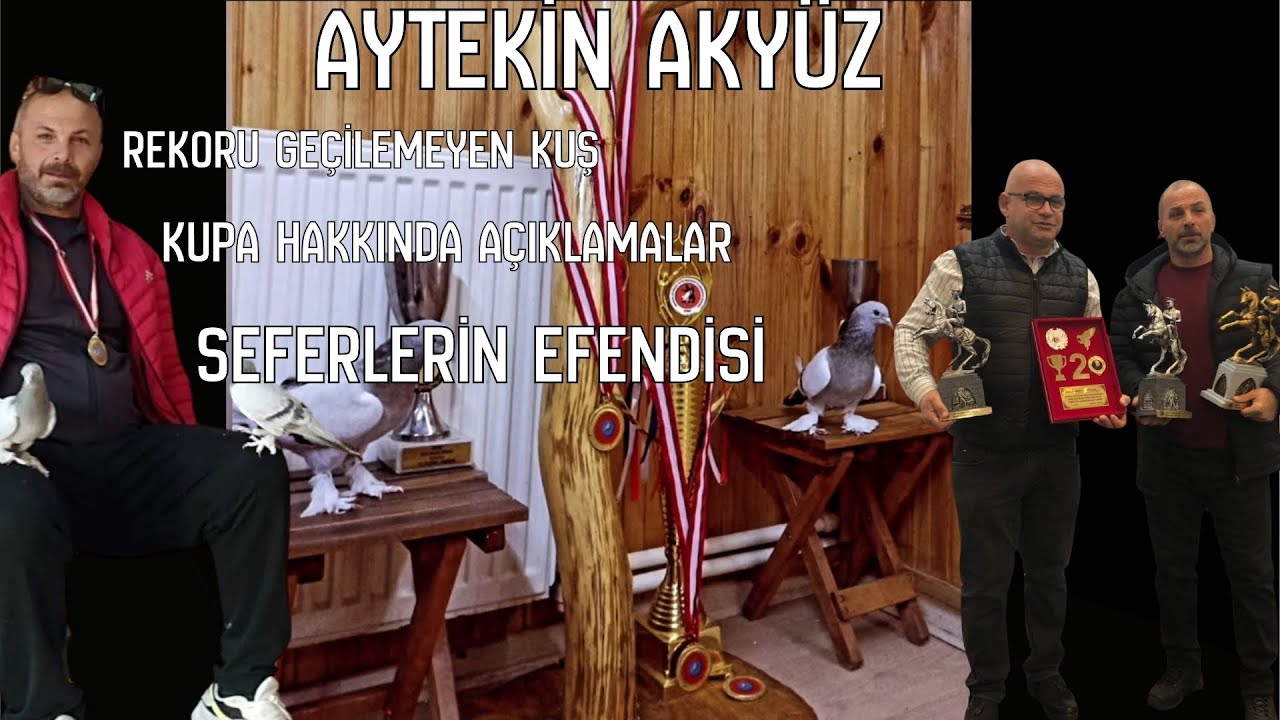 Kuşlara Fısıldayan Adam Aytekin AKYÜZ / Rekoru geçilememiş kuş / Kupa hakkında/