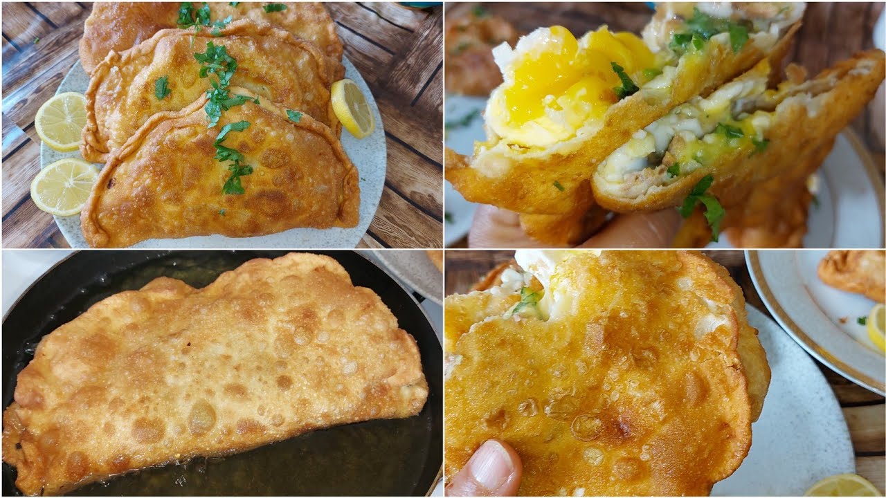 بريك حلق الواد ا بريك بالبات فراش brik la goulete à la pate fraiche