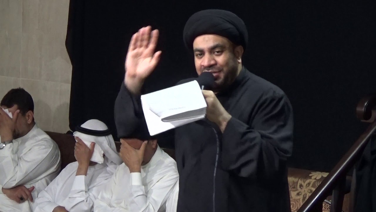 سماحة السيد مجاهد الخباز | أبيات نعي | چان قالت وين شيال العلم