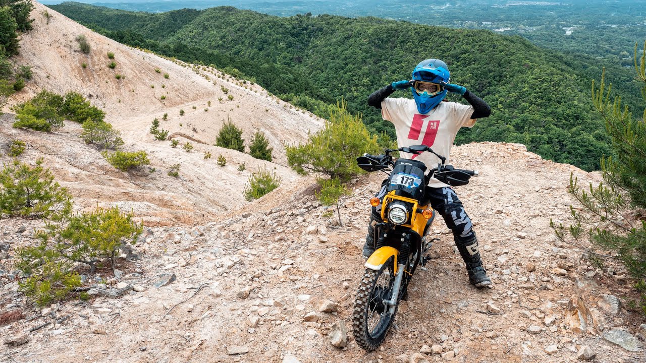 【カブ林道】バイク女子と行くオフロードツーリング！/ ハンターカブ クロスカブ スーパーカブ