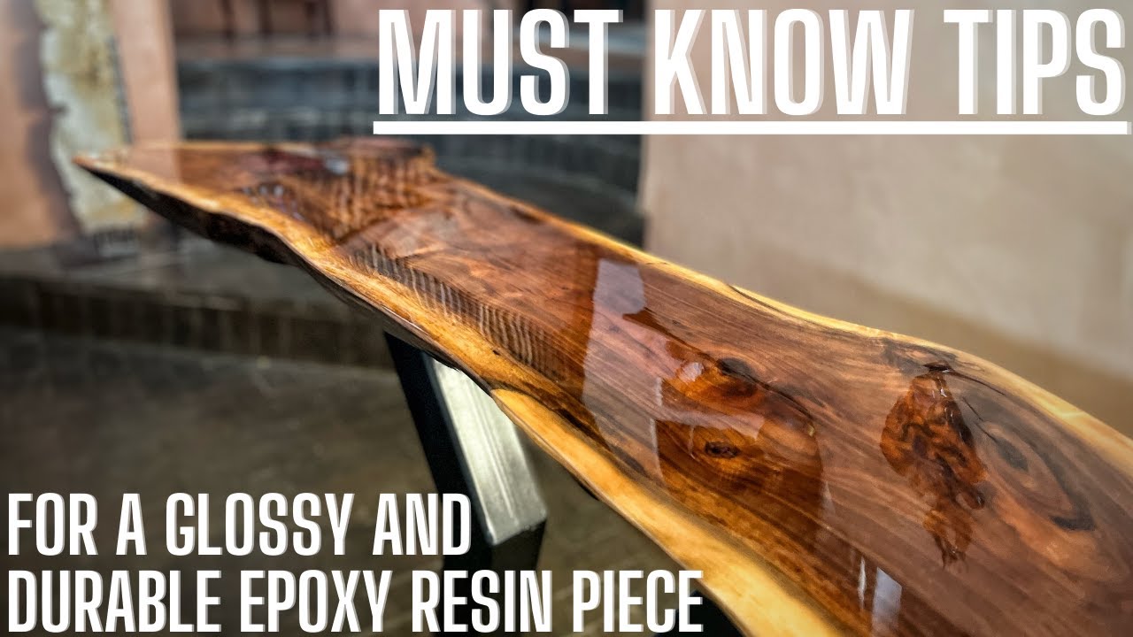 Must-Know Tips for a Glossy & Durable Epoxy Resin Piece!
