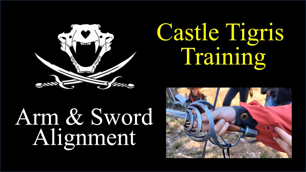 Rob Childs Rapier Vid 67 - Arm and Sword Alignment