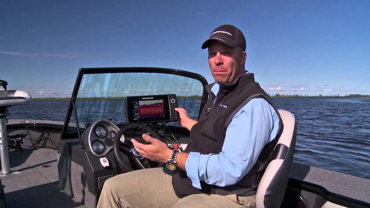 Setting Up Your View Screens on the Humminbird Helix Sonar and GPS units