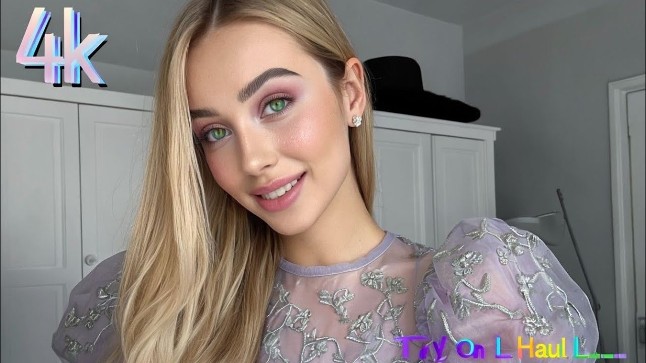 4k Try-On Haul See Everything | Transparent Dress, Lingerie & Bikini Try-On Haul With Me (2025) #2