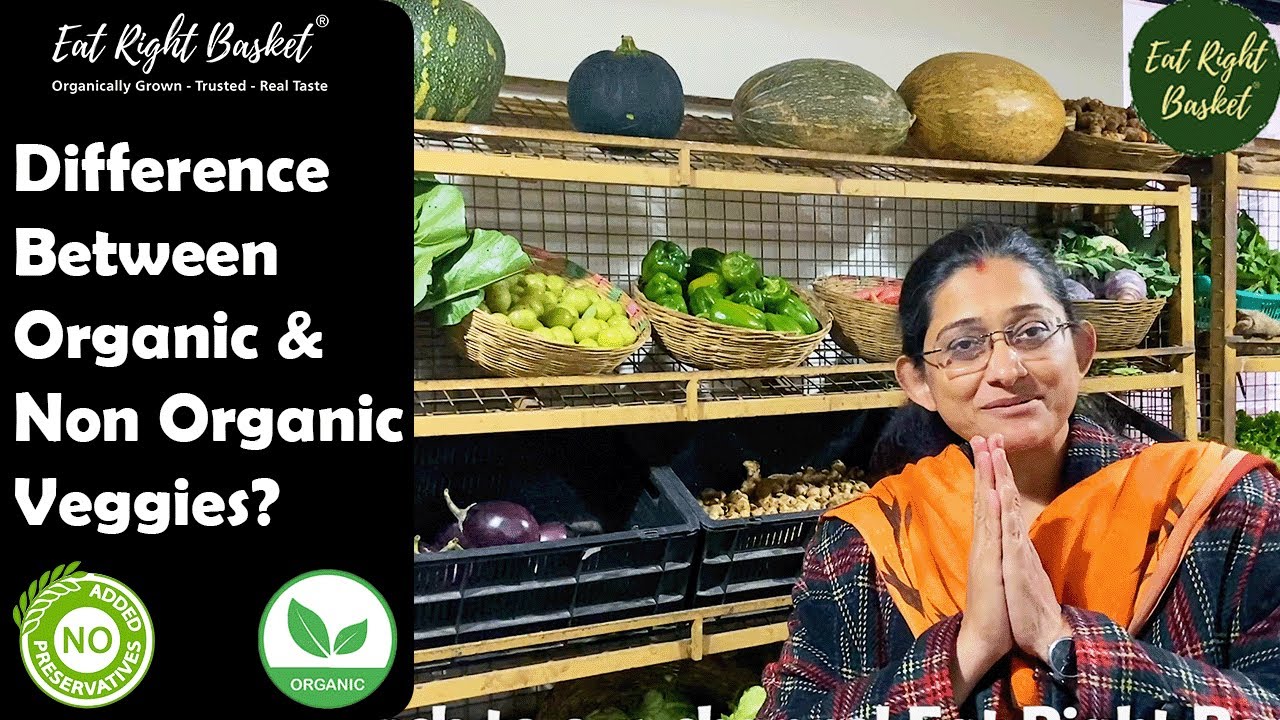 How to differentiate between Organic & Non Organic Veggies?