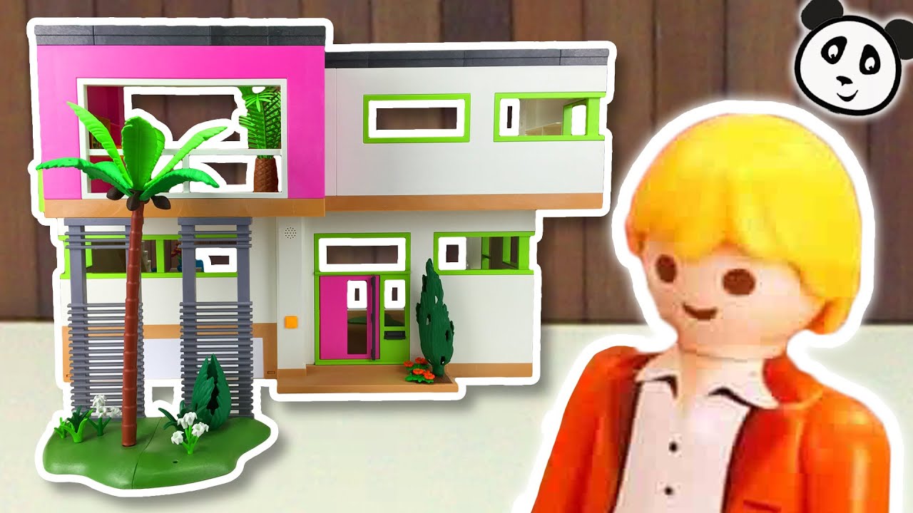 ⭕ PLAYMOBIL City Life 🏰 Luxusvilla 🏰 Spielzeug ausgepackt & angespielt Pandido TV