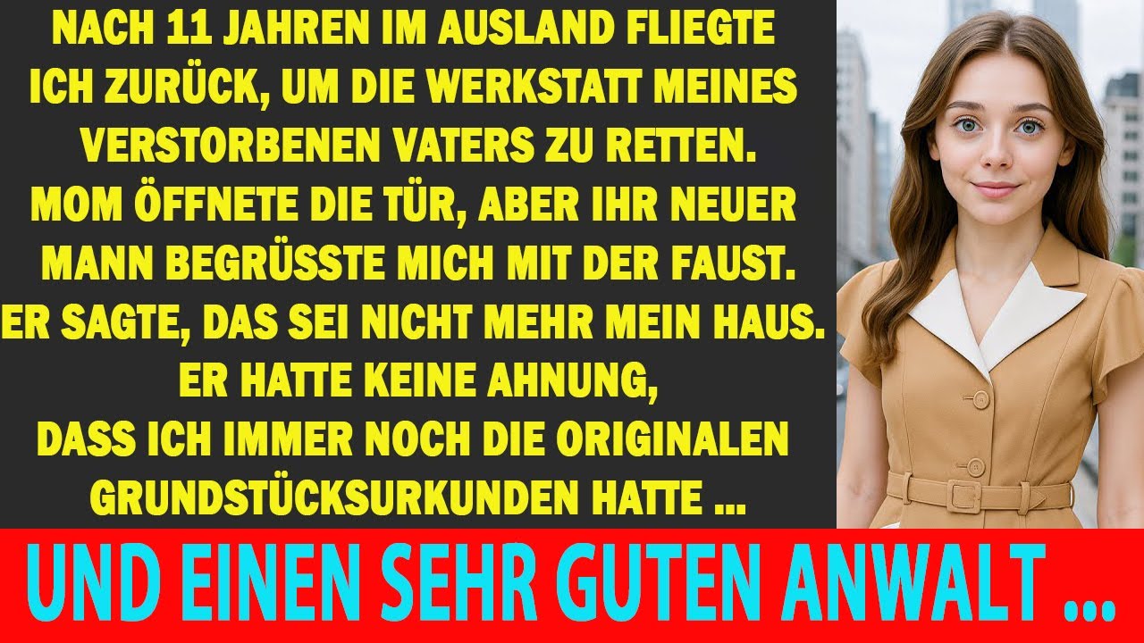 ICH NAHM DEN ERSTEN FLUG NACH HAUSE — STIEFVATER SCHLUG MICH NACH WILLKOMMEN ZURÜCK, DANN…