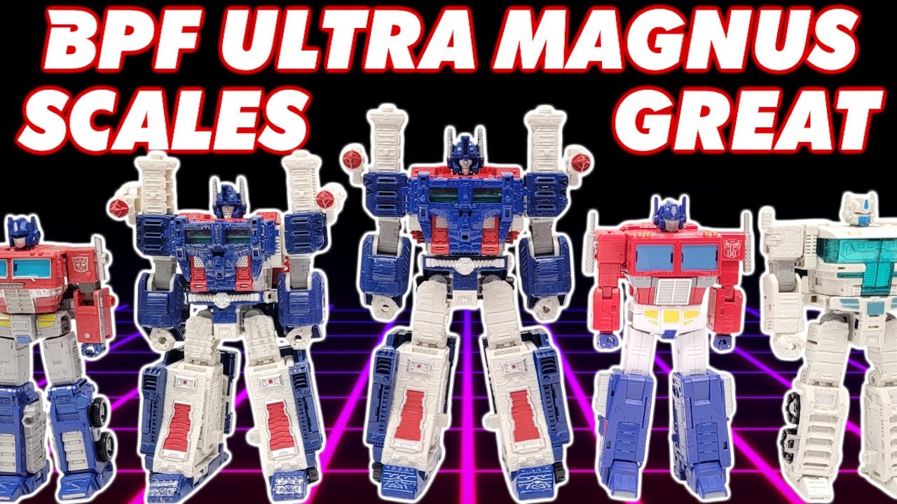 BPF Ultra Magnus scales great in so many ways!