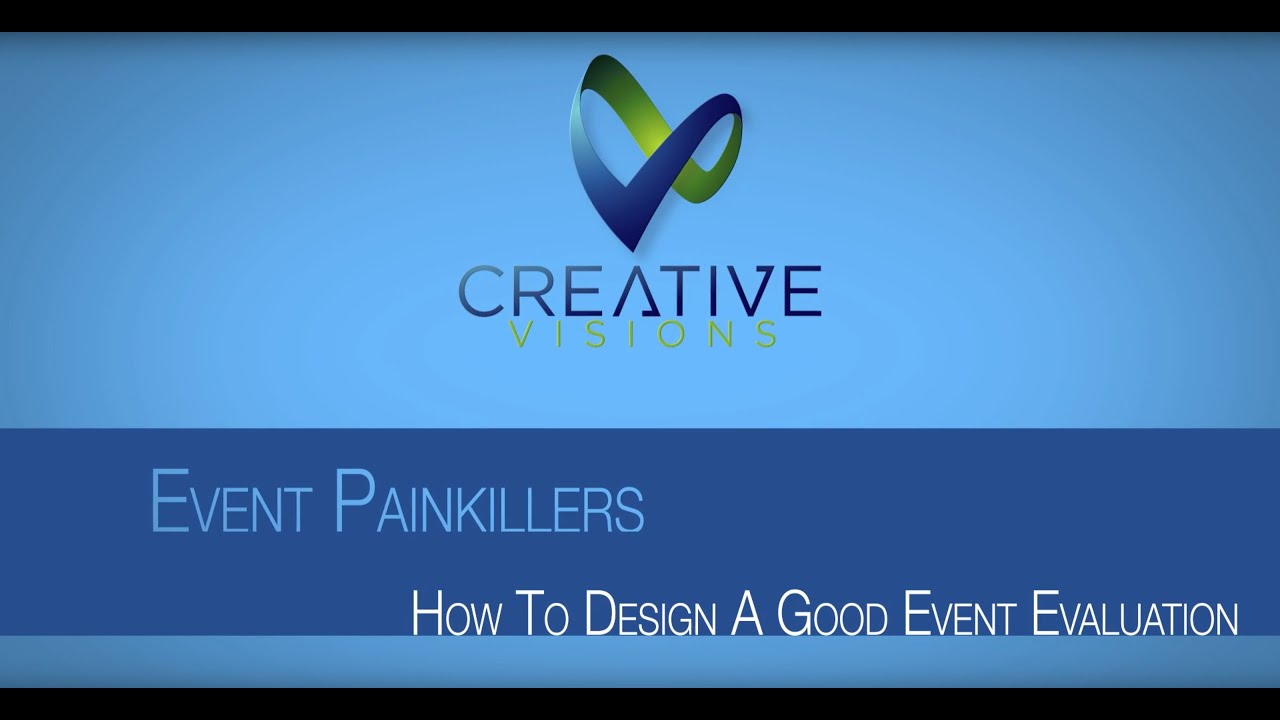 How to design a good event evaluation