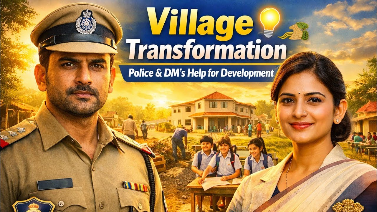 गाँव का परिवर्तन | Police and DM’s Efforts for Village Development | Short Documentary