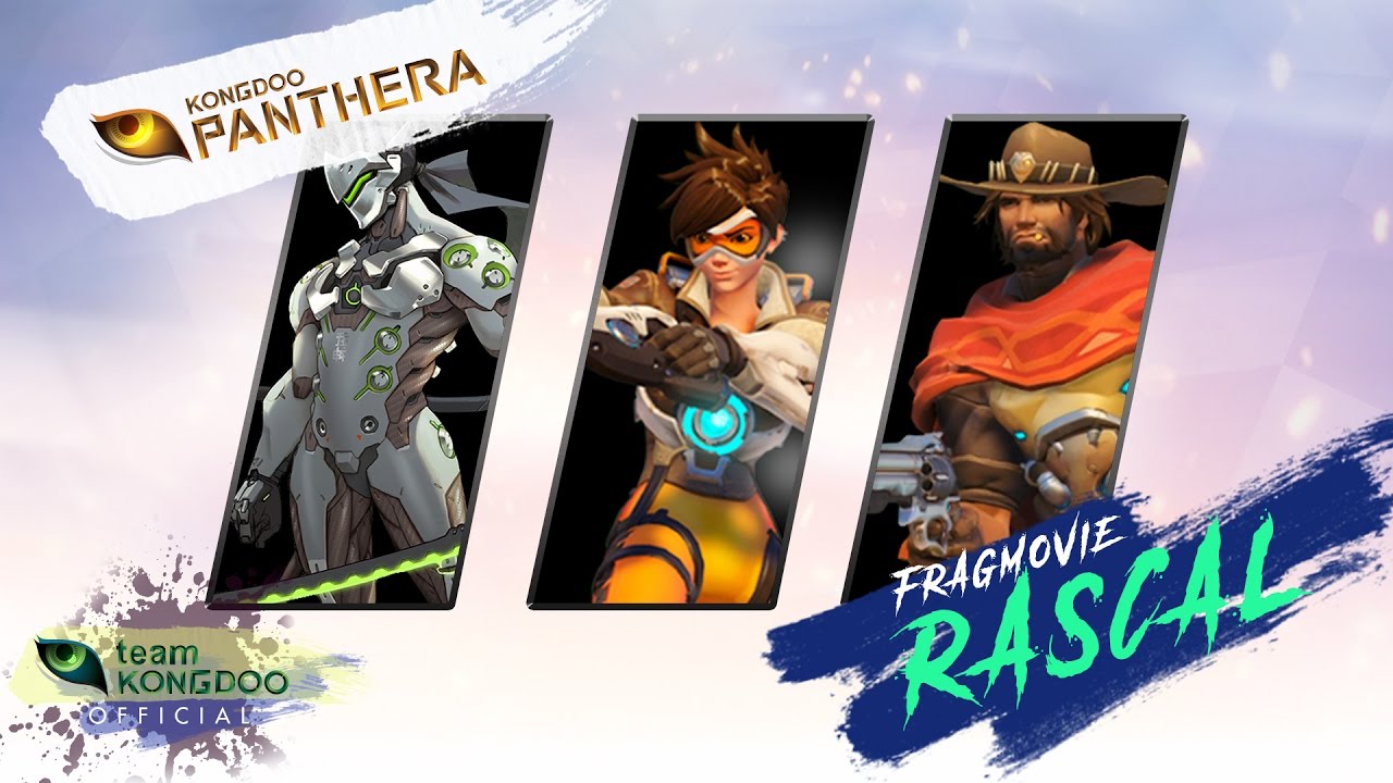 세계 랭킹 상위 0.01% 딜러! 콩두 판테라 Rascal 선수의 프랙무비 [Overwatch Rascal Fragmovie]