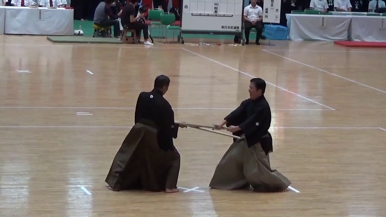 平成30年度全国警察選手権大会　公開演武　警視流木太刀形（1～10本）　2018年9月25日（金）日本武道館