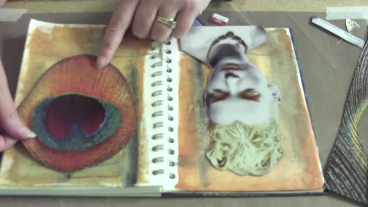 Art Journal Page: Love Yourself