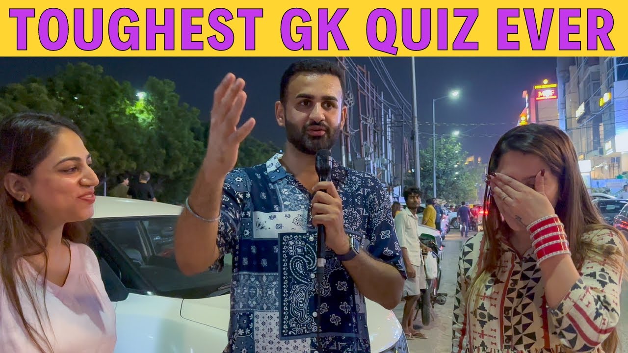 Toughest GK Quiz Ever | Can You Pass The Test | Street Interview India