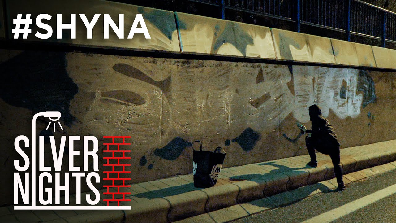Silver Nights ⚪ Graffiti con SHYNA