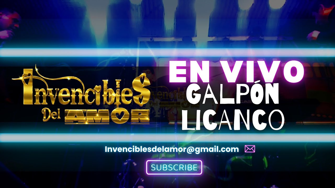 Invencibles Del Amor  - En vivo Galpón Licanco 18 Septiembre 2025 