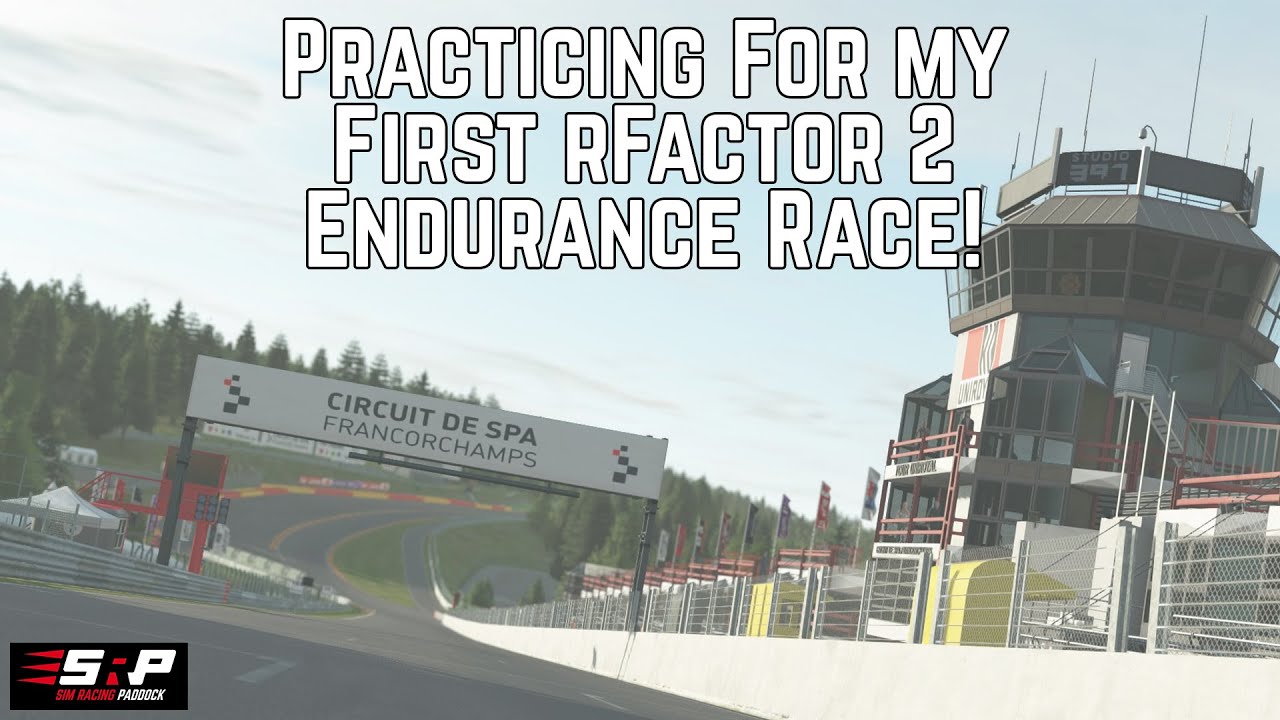Practicing for my first ever Endurance Race in rFactor 2! Spa 3 Hour Invitational Training