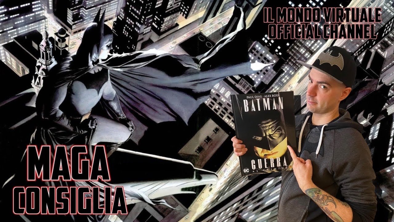 BATMAN GUERRA AL CRIMINE - ALTRO CAPOLAVORO TARGATO PAUL DINI E ALEX ROSS!