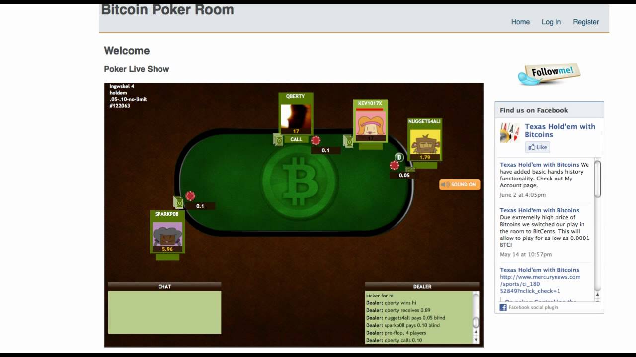 Bitcoin Poker